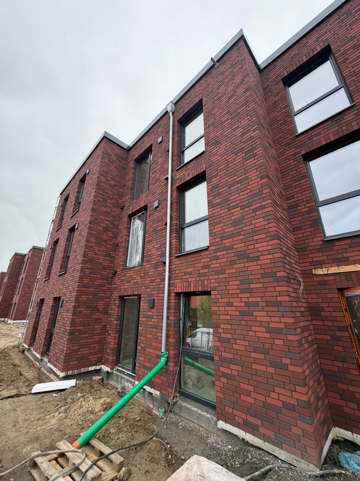 Detailansicht der Flachverblender in Cuxhaven