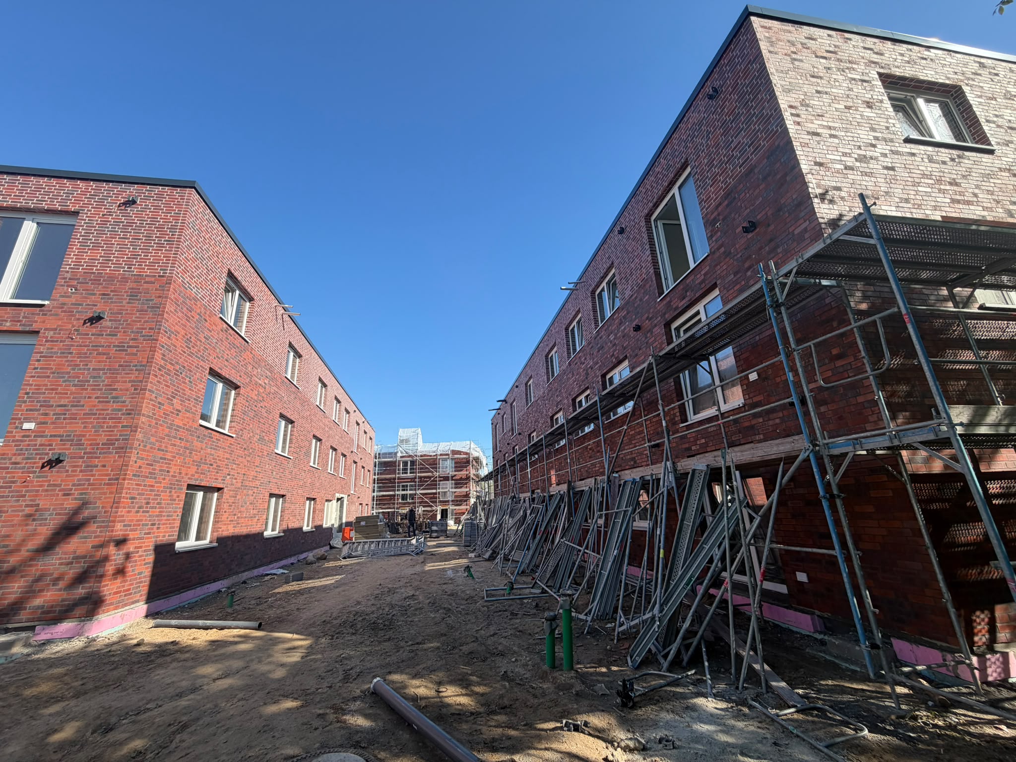 Wohngebäude mit Klinkerriemchen in Kappeln – Ansicht 5